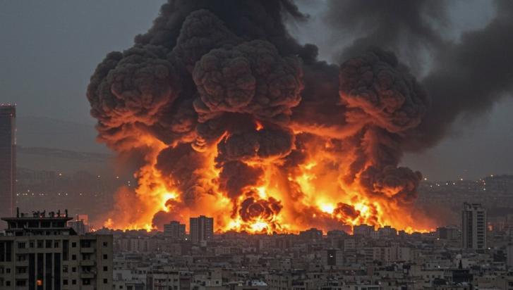 US drops bombs on Iranian nuclear facilities in June 2025. Photo: X