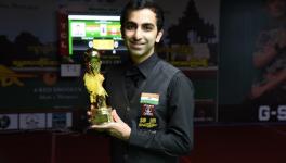 Billiards world champion Pankaj Advani