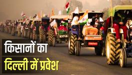 Farmers Enter Delhi