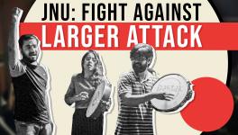 JNU Continues Protest Defying all Odds