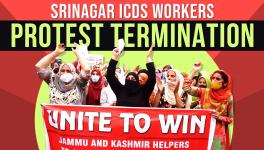 Srinagar ICDS Workers Protest Termination