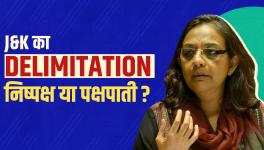 What does the delimitation report say about Jammu and Kashmir?