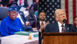 Nigerian President Bola Ahmed Tinubu and US President Donald Trump. Photos via X