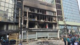 Aftermath of mob and arson attacks on the office of daily Prothom Alo in Dhaka, Bangladesh. Photo: Wikimedia Commons