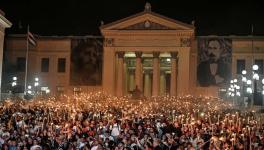 Thousands marched on January 26, 2026 in Havana, Cuba, to honor José Martí's legacy. Photo: Progressive International
