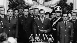 Oath of Jorge Rafael Videla as President of Argentina following the coup in 1976. Photo: Wikimedia Commons