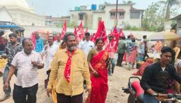 CPI(M) candidates campaigning in murshidabad district braving the hot summer sun 
