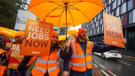 Doctors' picket line in November 2025. Source: British Medical Association/X