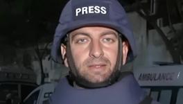 Mohammed Wisah Al Jazeera correspondent. Photo: Screenshot