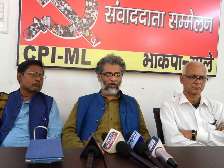 File photo of CPI(ML) General Secretary Dipankar Bhattacharya. Courtesy: Times of India