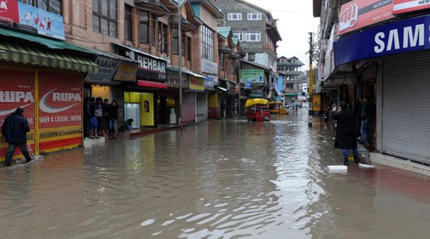 Jammu and Kashmir: Heavy Rainfall
