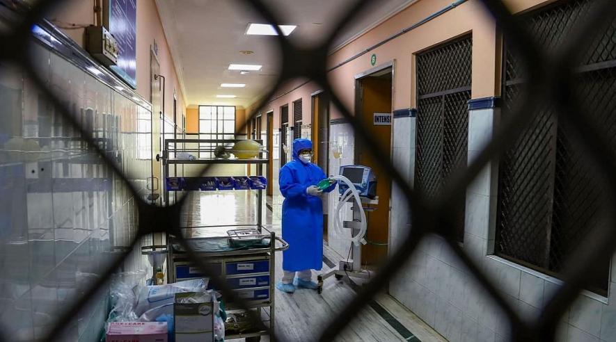 A hospital isolation ward.