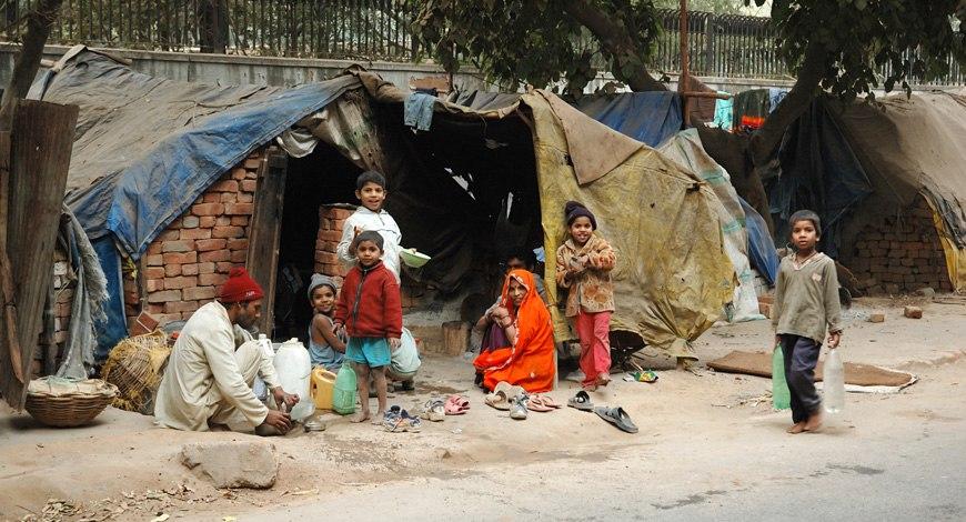 A migrant family