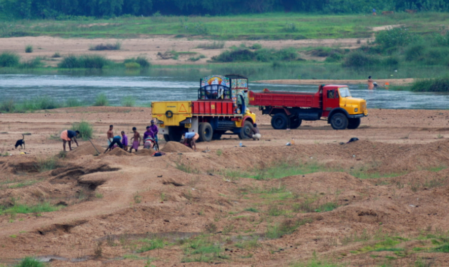 sand mining