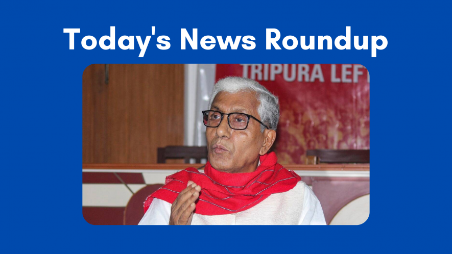 CPI(M) politburo member Manik Sarkar.