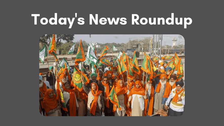 Farmers owing allegiance to various farm bodies forced their way through police barricades