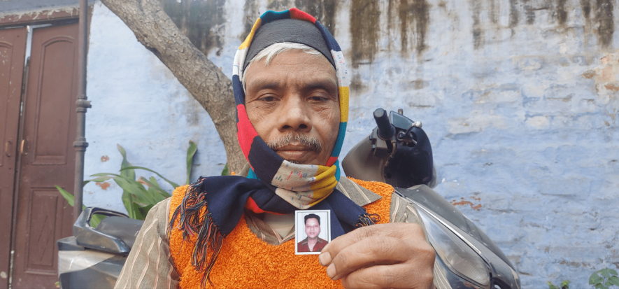 Md Ayyub's son Nabijan, 22, received a bullet while he was returning to work after Friday prayers on Dec 20, 2019.