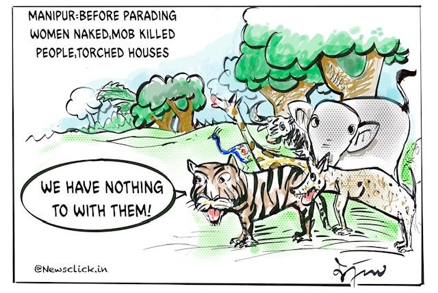Cartoon Click: How Dare Such Vampires Say We Are Animals?