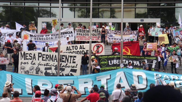 September 15 mass march in El Salvador. Photo: BRRP