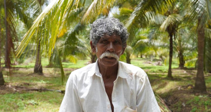 Aruchamy, a farmer from Anaimalai interacting with 101Reporters (Photo - Prasanth Shanmugasundaram, 101Reporters).jpg