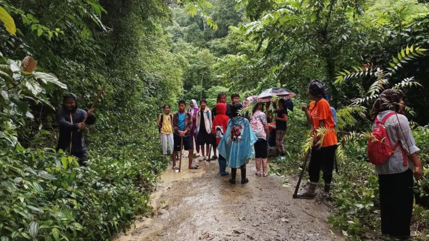 The Reforestation initiative saw participation from the youngest as well as the oldest members of the community (Photo - Worngachan A Shatsang, 101Reporters)