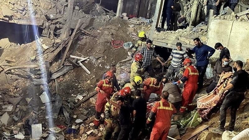 Impact of Israeli attacks on Iran. Photo: Tasnim News Agency