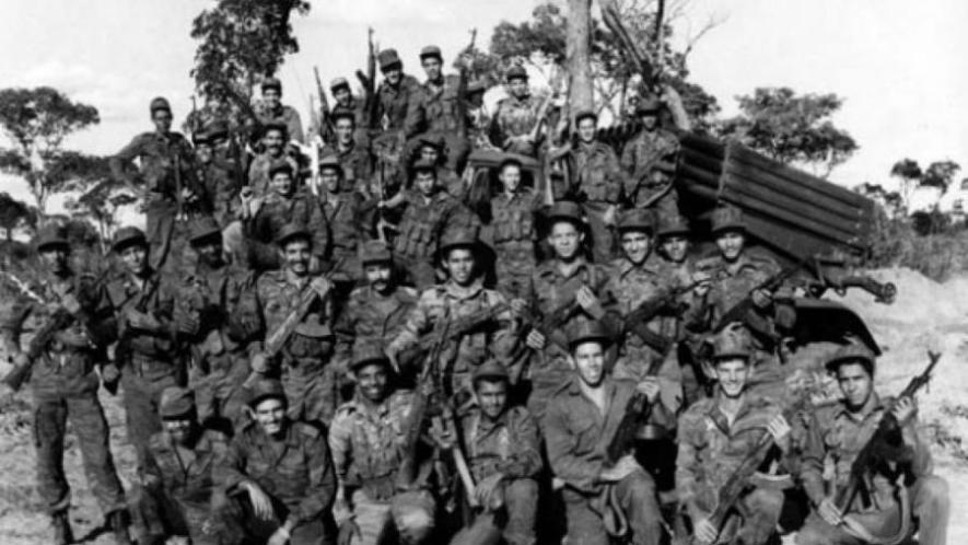 Cuban soldiers in Cuito Cuanavale. Photo: Cuban Diplomatic Missions
