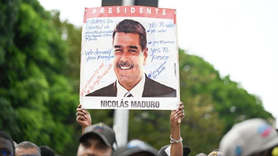 March in Caracas for the return of Nicolás Maduro and Cilia Flores on March 3, 2026. Photo: Prensa Gob. Venezuela