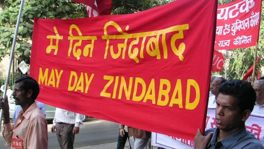 May Day rally in Mumbai.