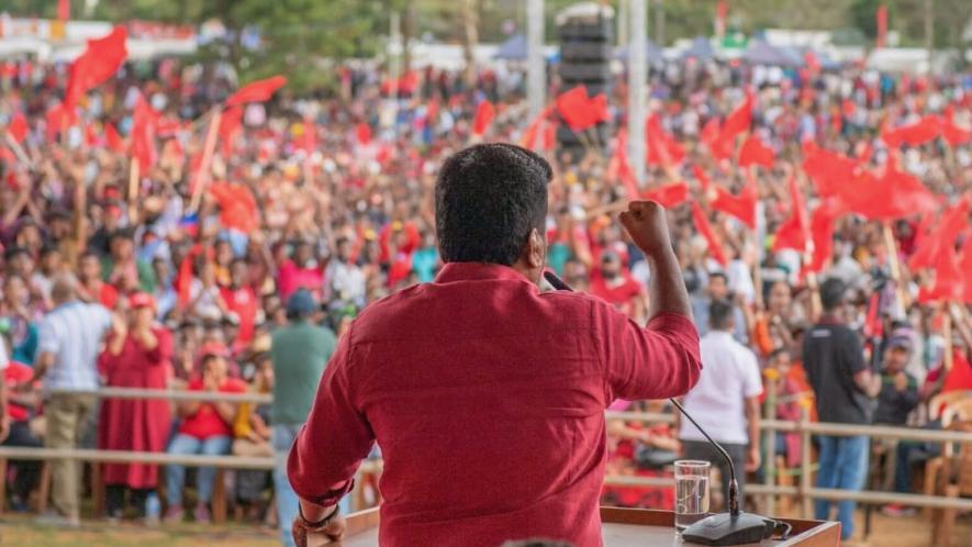 May Day rally in Sri Lanka. Photo: Comrade