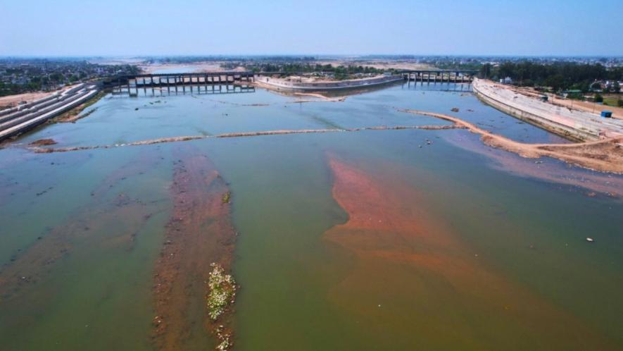 Tawi river project ( Photo - Khushi Jaiswal, 101Reporters ) 